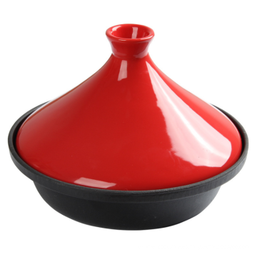 Whosale Hierro fundido Utensilios de cocina Plato / Hierro fundido Tagine marroquí